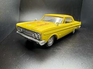 AMT Vtg 1964 Mercury Comet Caliente 1:25 Yellow Model Car Custom Decals